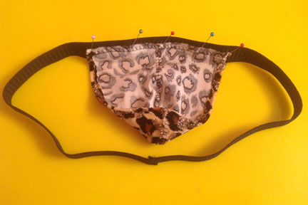 How to Make a Thong Out of Regular Underwear